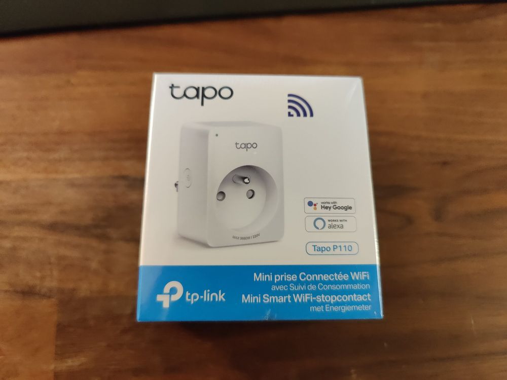 Tapo P110, Mini prise connectée WiFi, suivi de consommation