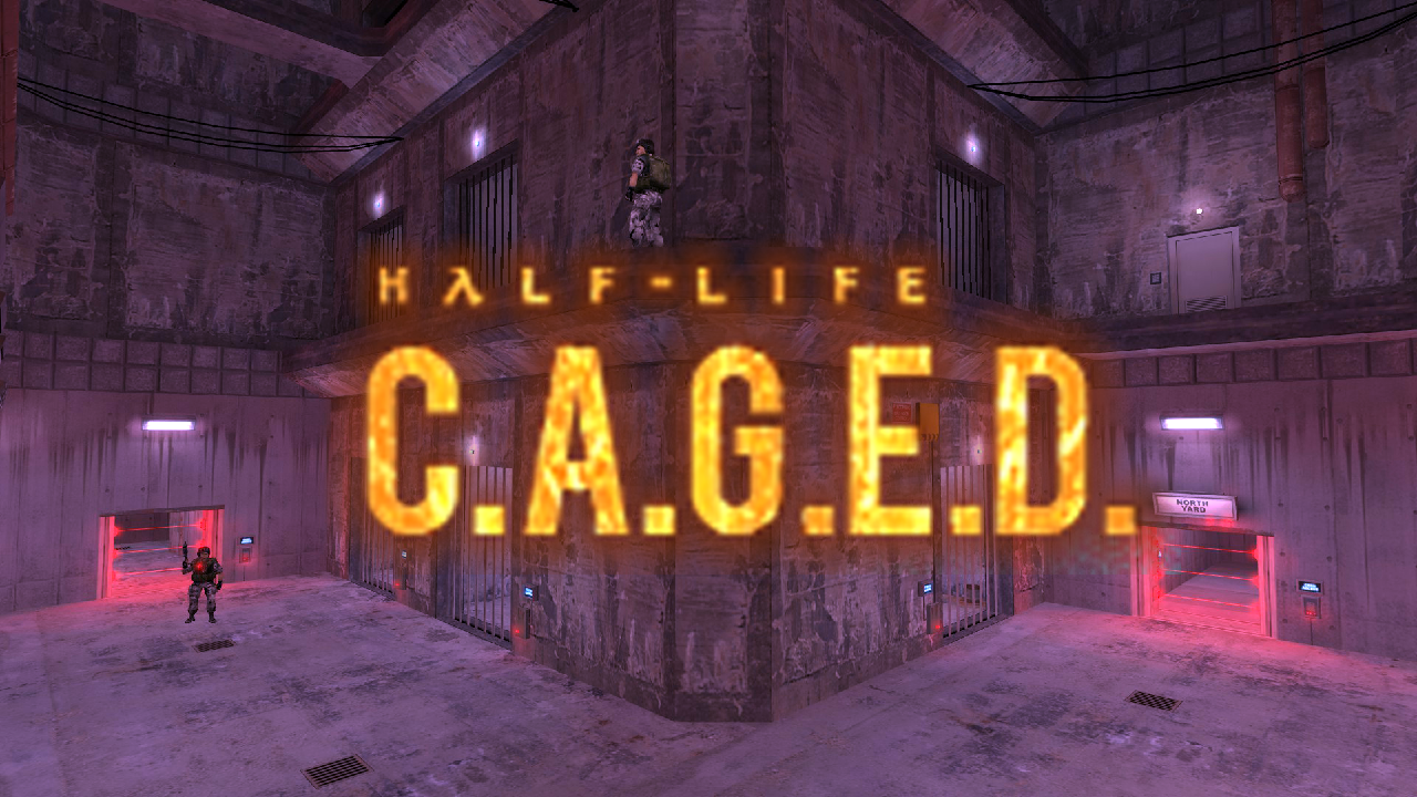 Retrowave + FPS + Prison = HL:C.A.G.E.D.